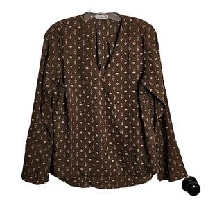 Allison Joe Faux Wrap Front Top, Small